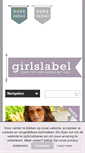 Mobile Screenshot of girlslabel.com